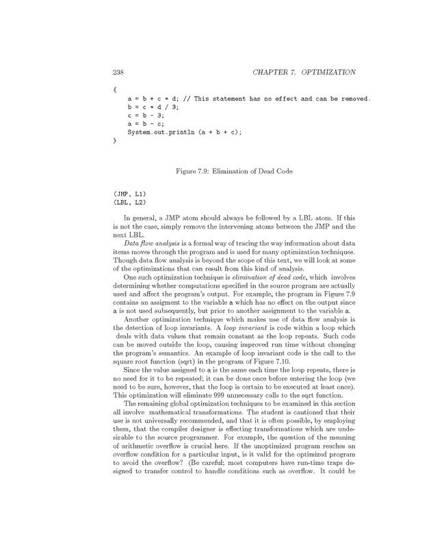 Compiler Design: Theory, Tools, and Examples - Page 238